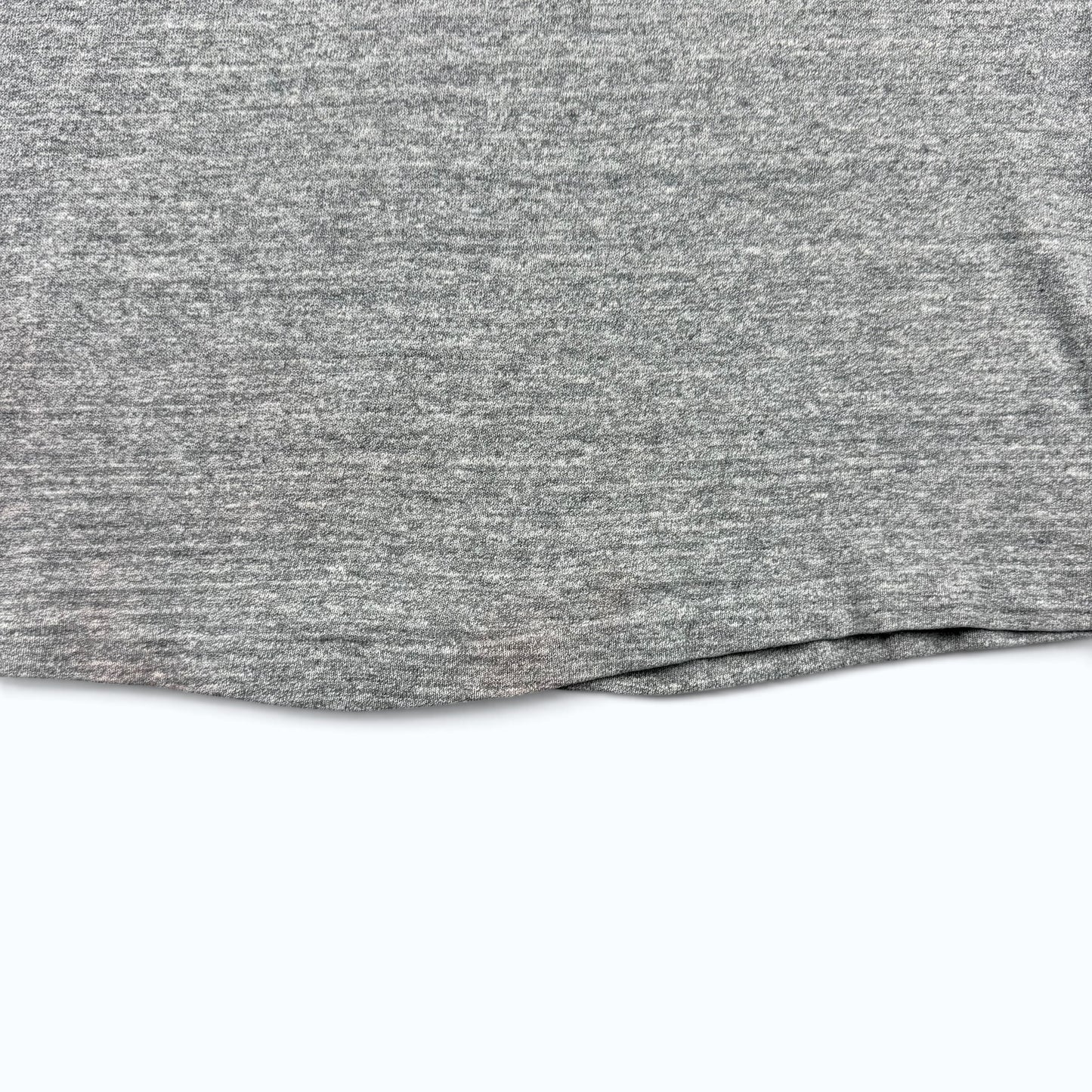 1970s Heather Grey Axemen Champion Blue Bar T Shirt