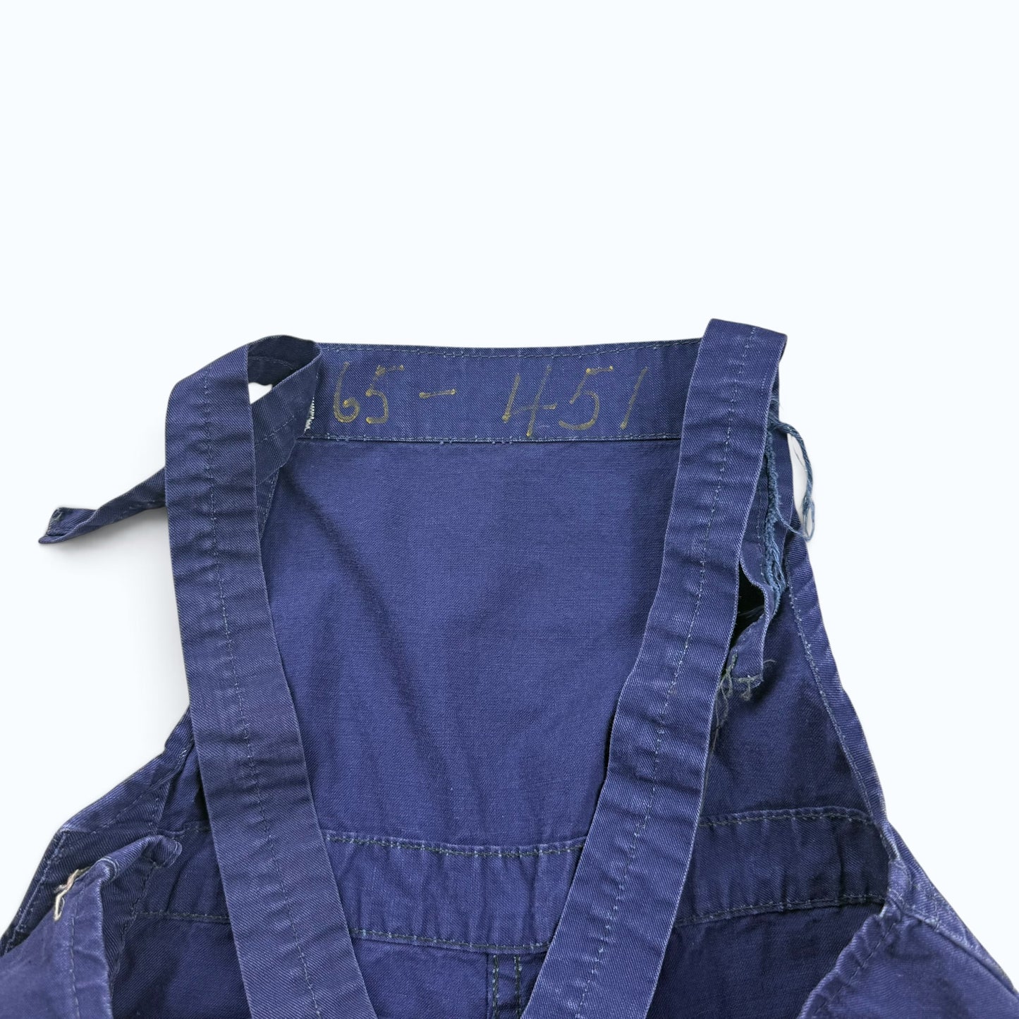 1930s Bilt-Well French Blue Cotton Overalls