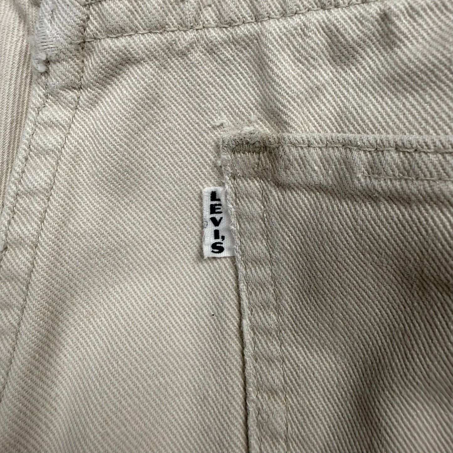 1960/70s Levis Big E Beige Pants - !!!