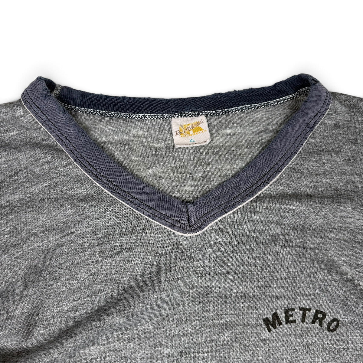 1970s Distressed Metro Merchants Russell T Shirt