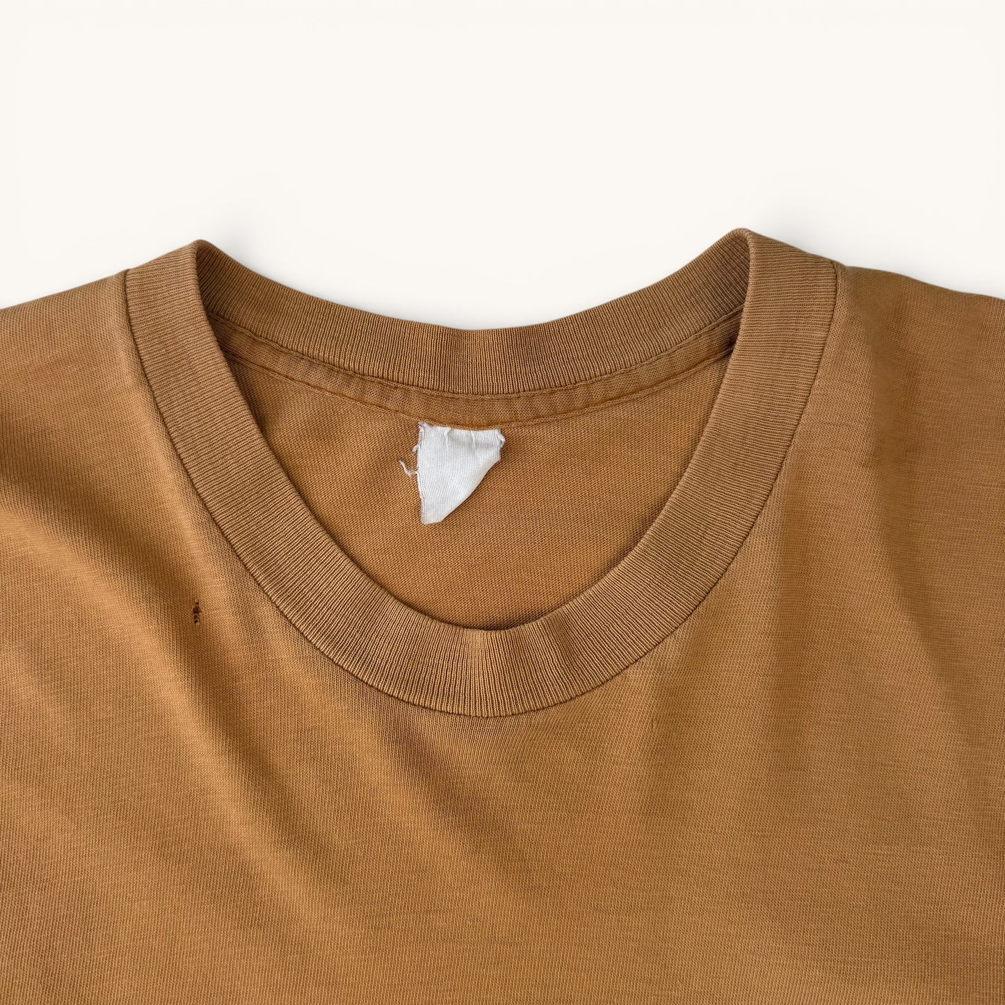 1970s Tan Pocket T Shirt