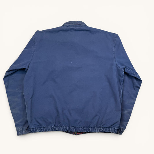 1990s Faded Navy Polo Ralph Lauren Lined Jacket
