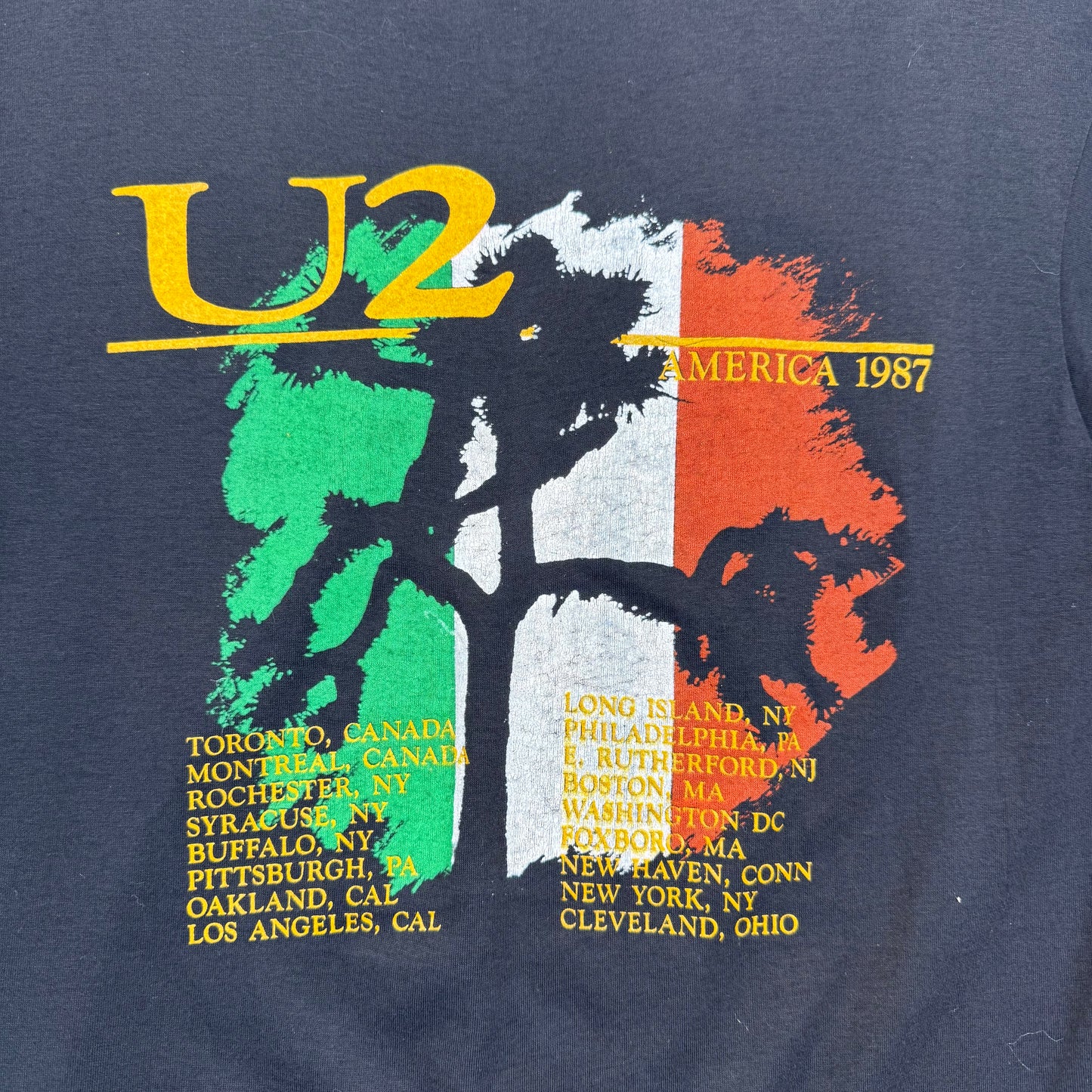 1987 U2 Joshua Tree Tour T Shirt
