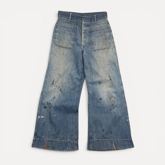 1950s Distressed U.S. Navy Dungarees