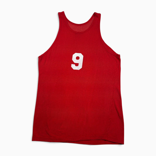 1960s/70s Red Knit Jersey Tank Top