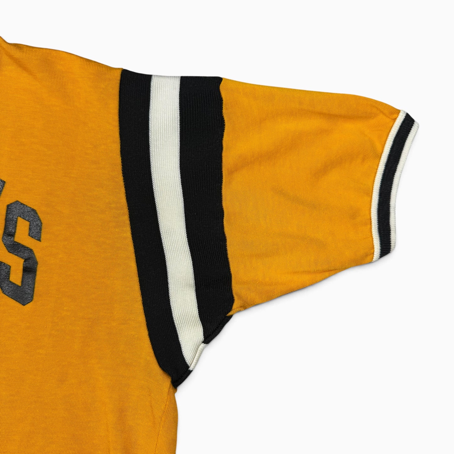 1950s Yellow Caruso's Auto Jersey T Shirt - Personal Collection Piece