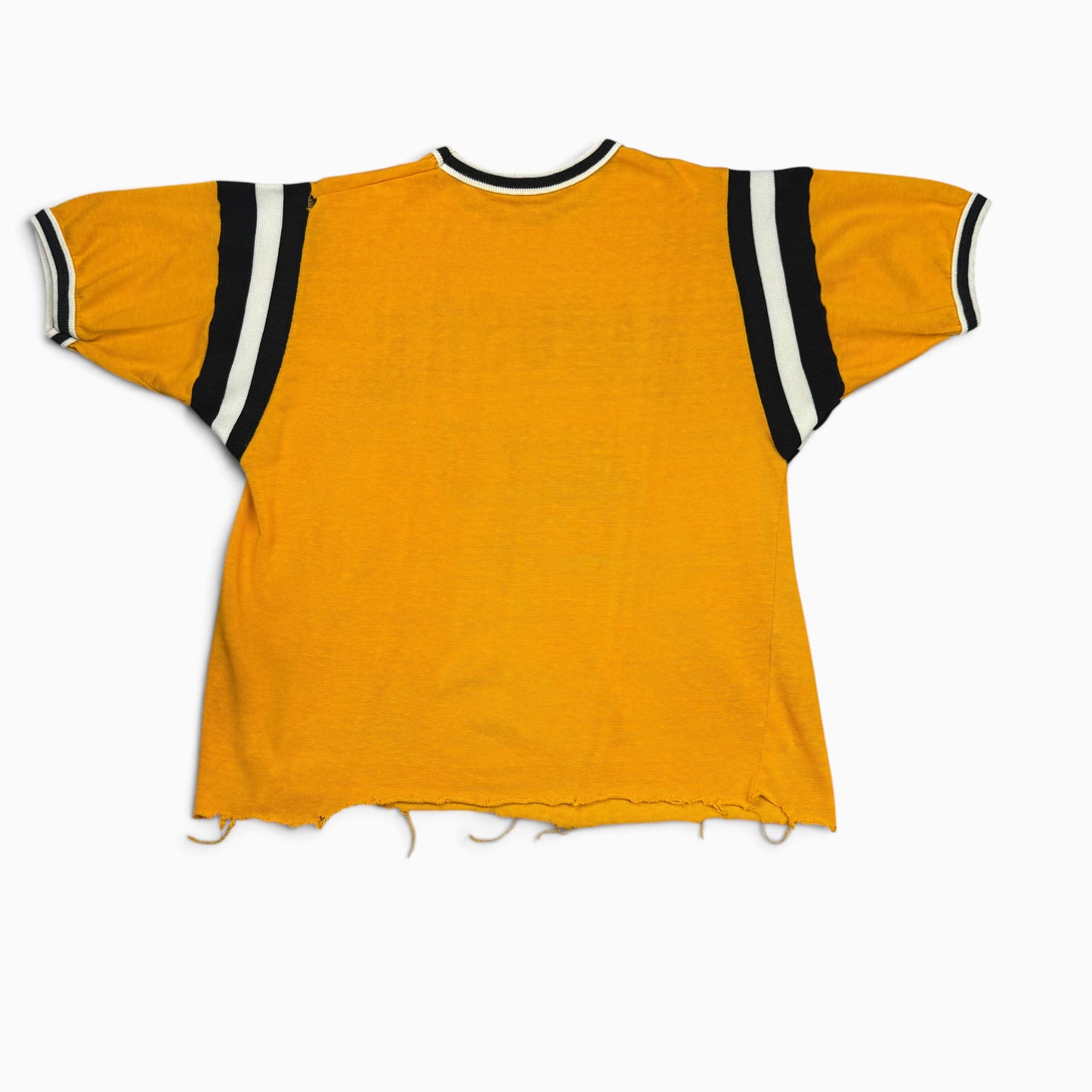 1950s Yellow Caruso's Auto Jersey T Shirt - Personal Collection Piece