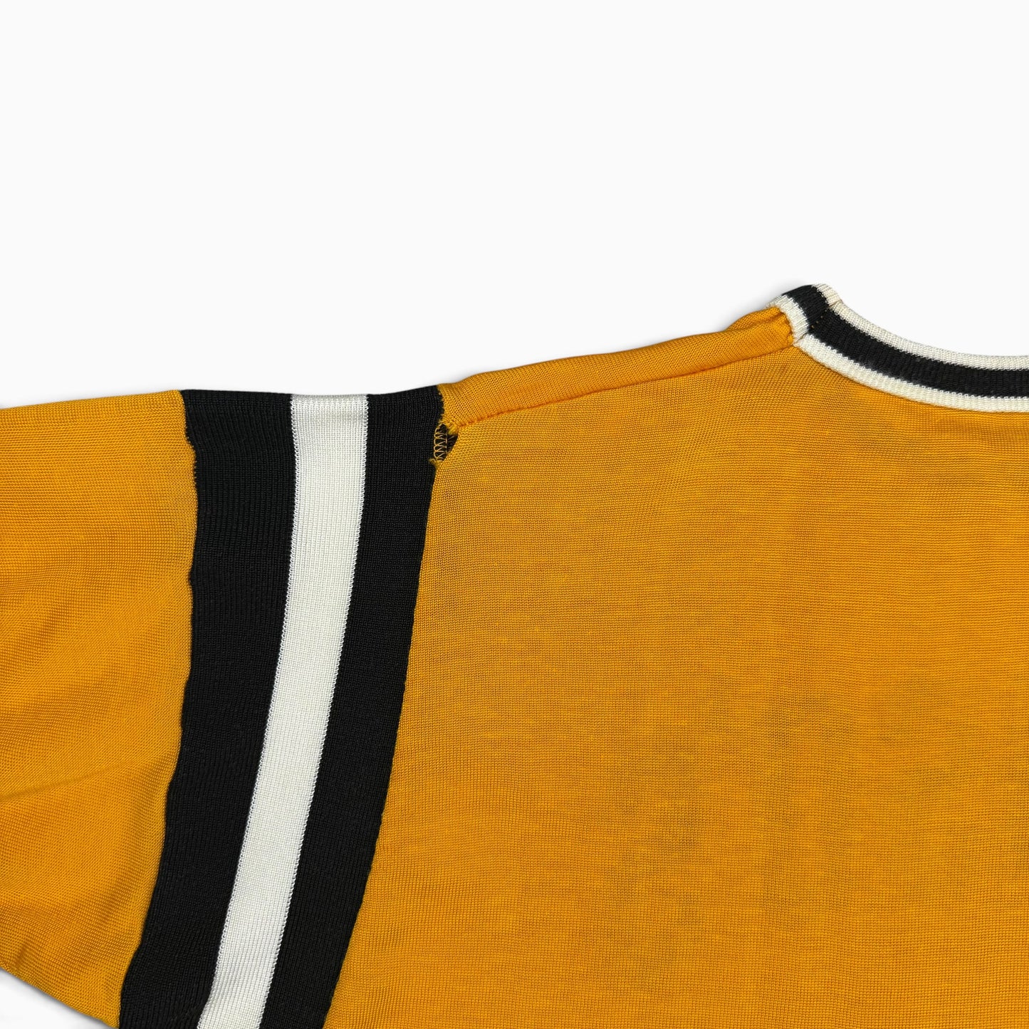1950s Yellow Caruso's Auto Jersey T Shirt - Personal Collection Piece