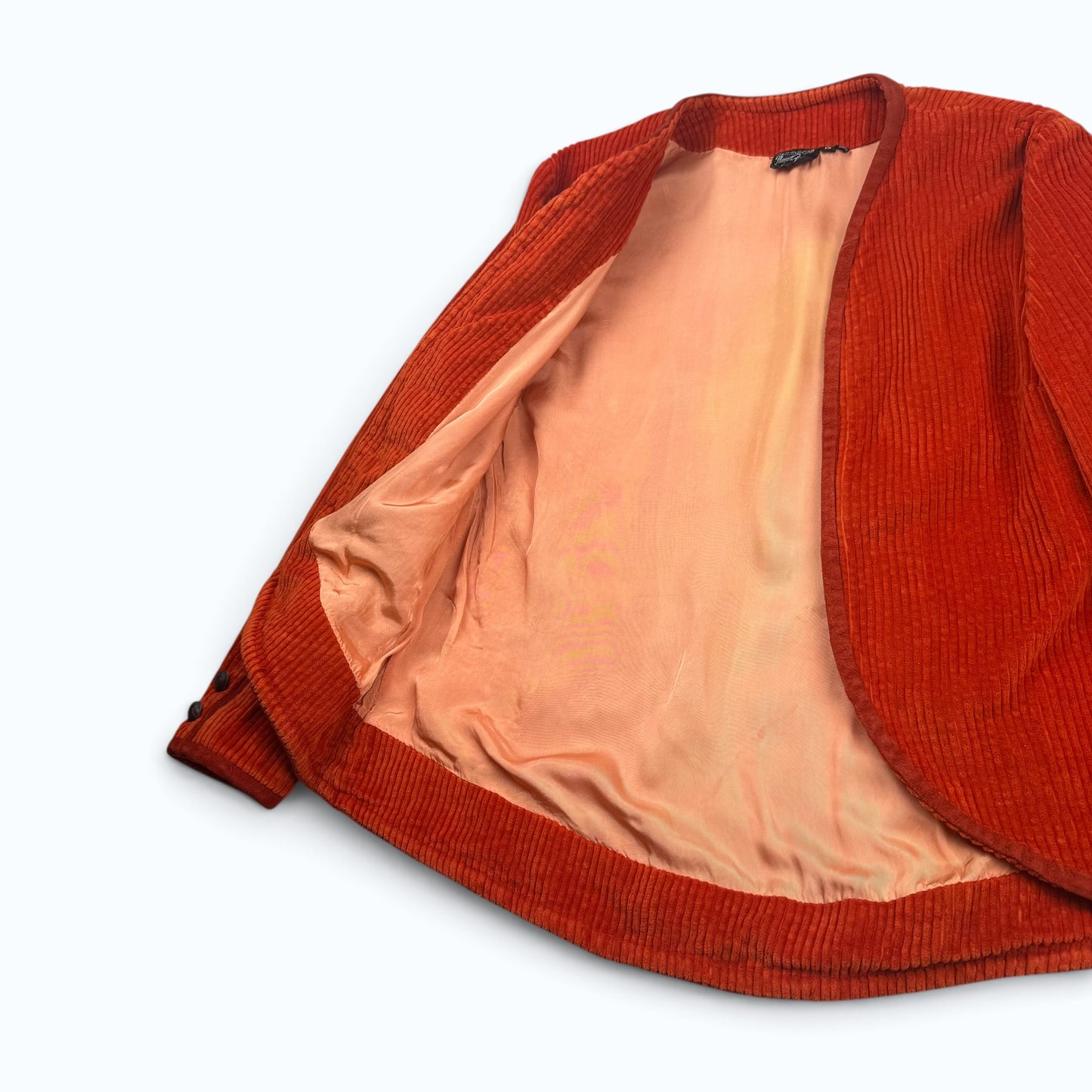 1950s/60s Burnt Orange Corduroy Blazer