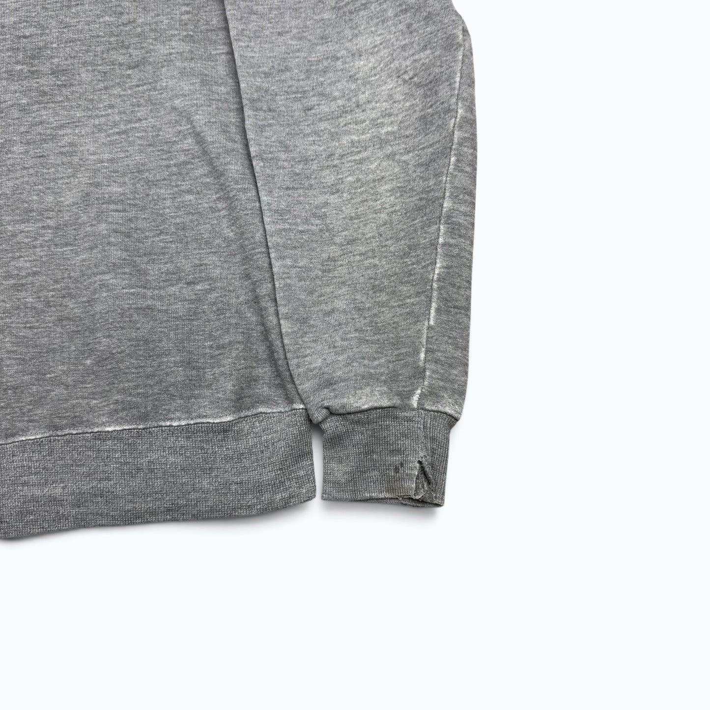 1980s Blank Grey Russell Sweatshirt