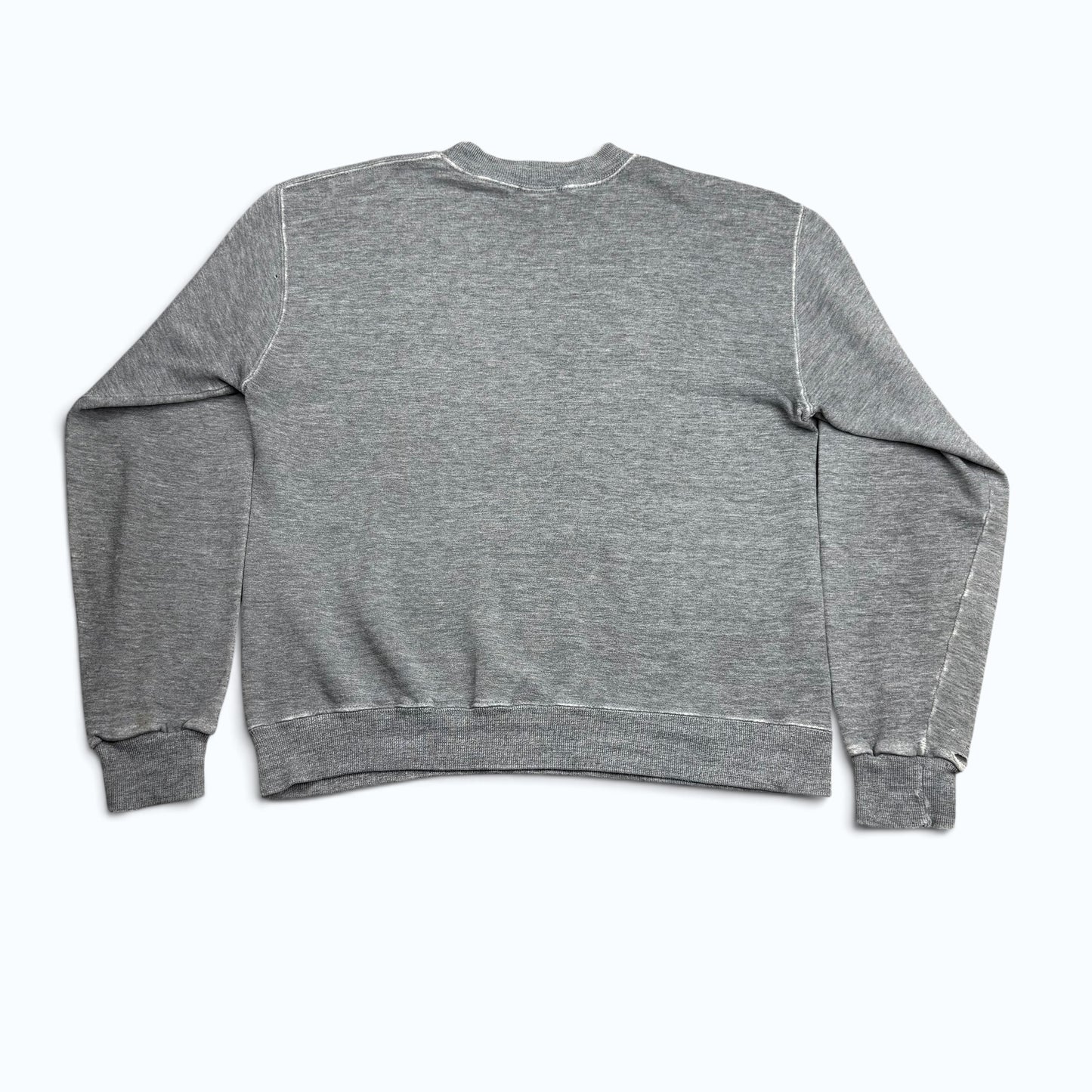 1980s Blank Grey Russell Sweatshirt