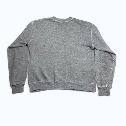1980s Blank Grey Russell Sweatshirt