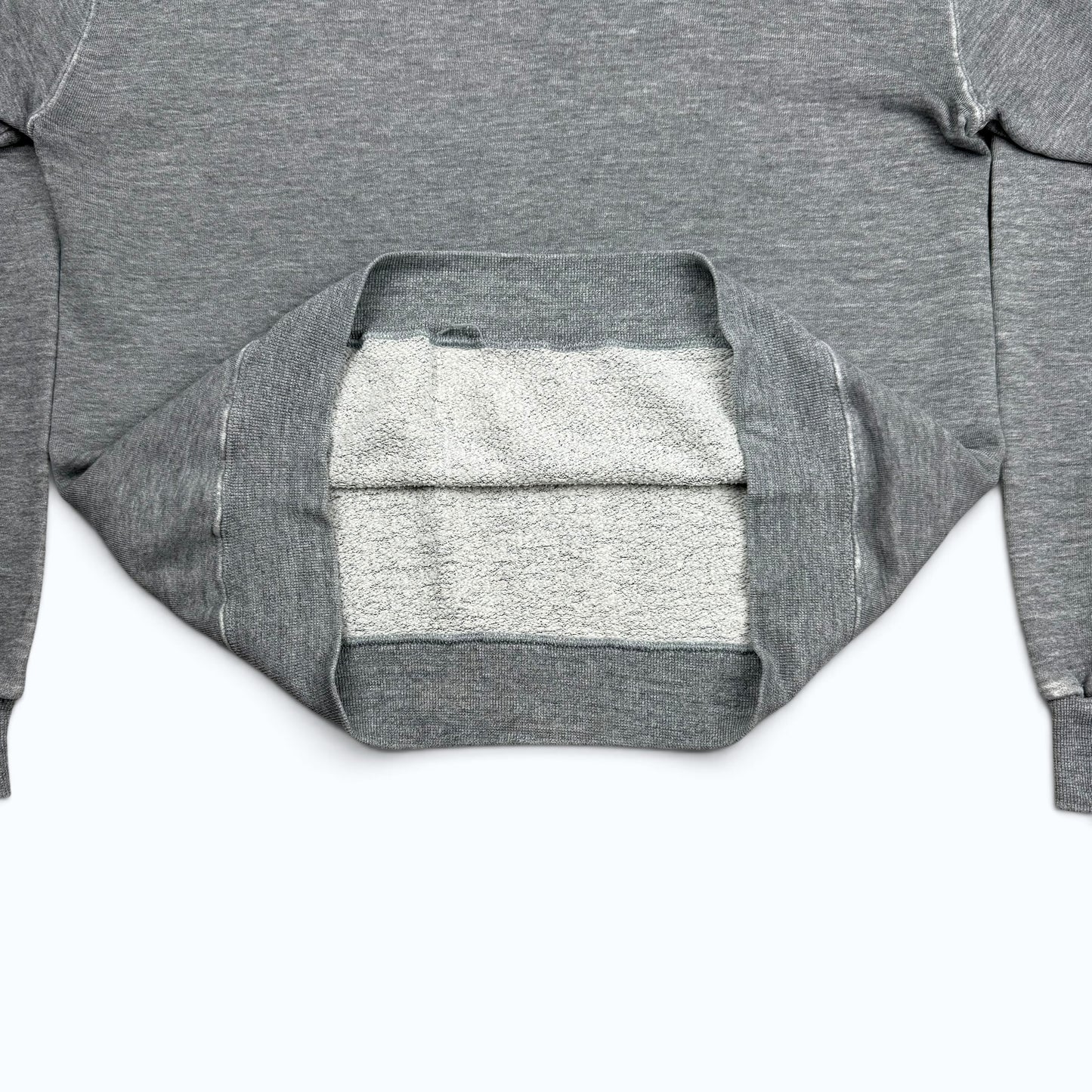1980s Blank Grey Russell Sweatshirt