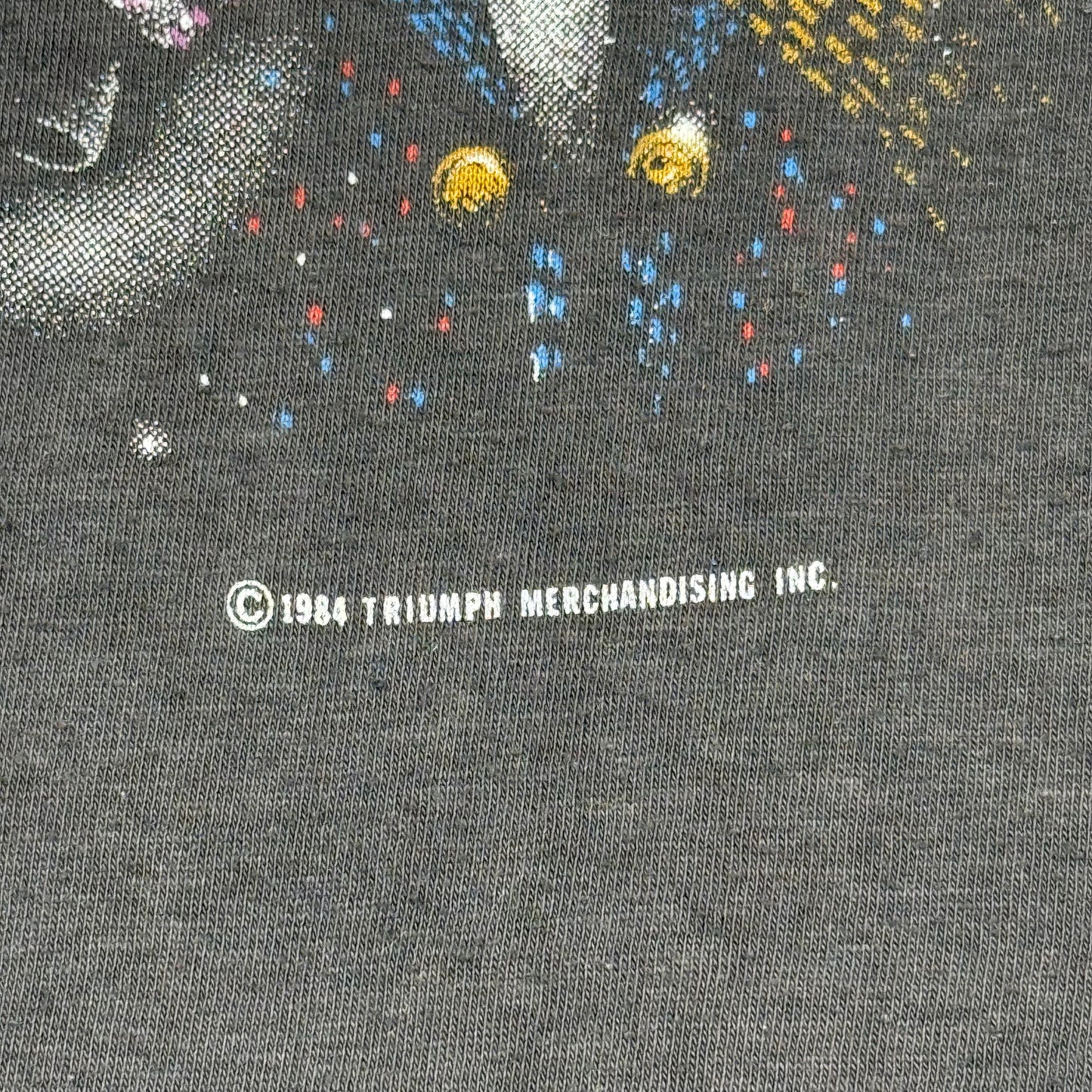 1984 Michael Jackson Victory Tour Baseball T Shirt