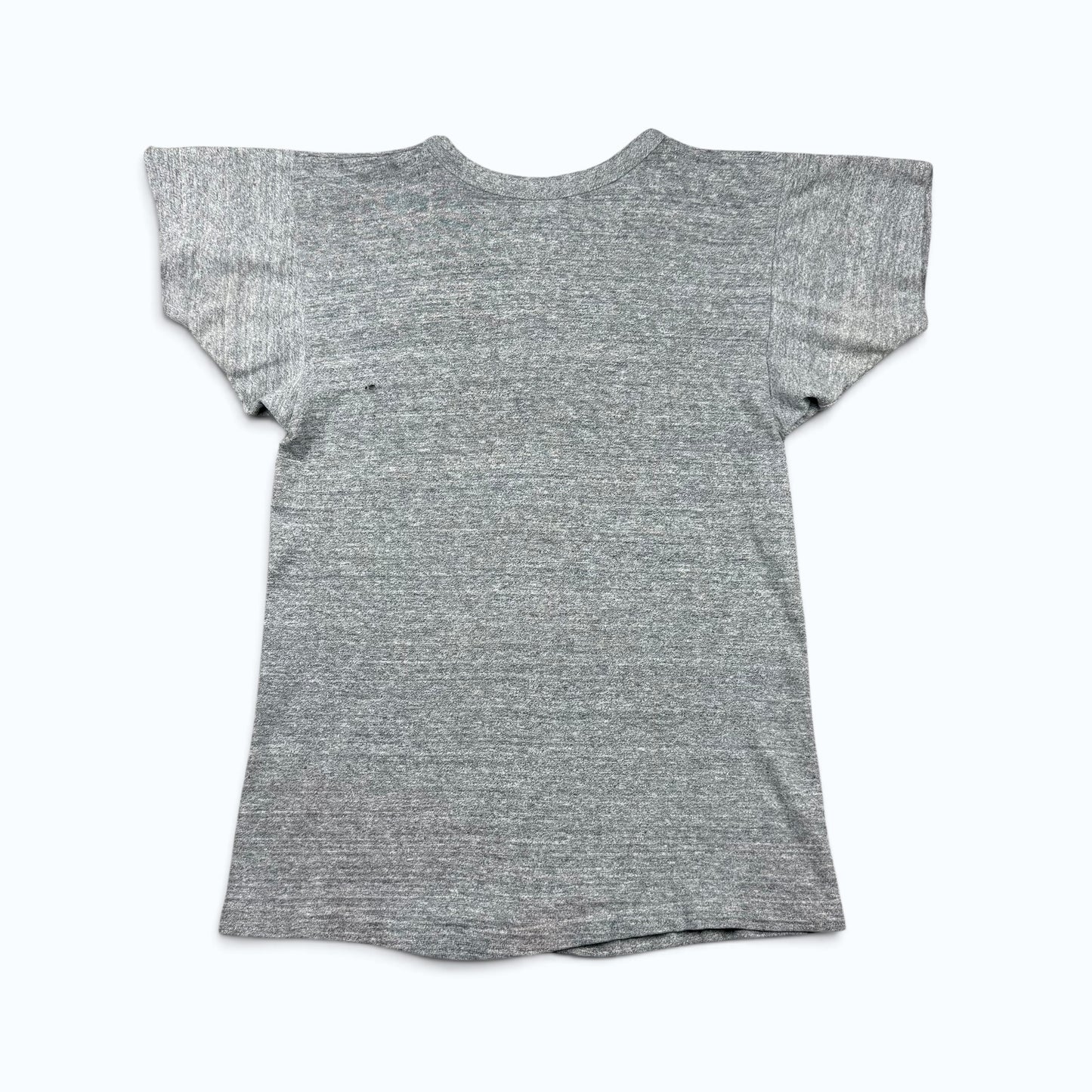 1970s Heather Grey Axemen Champion Blue Bar T Shirt