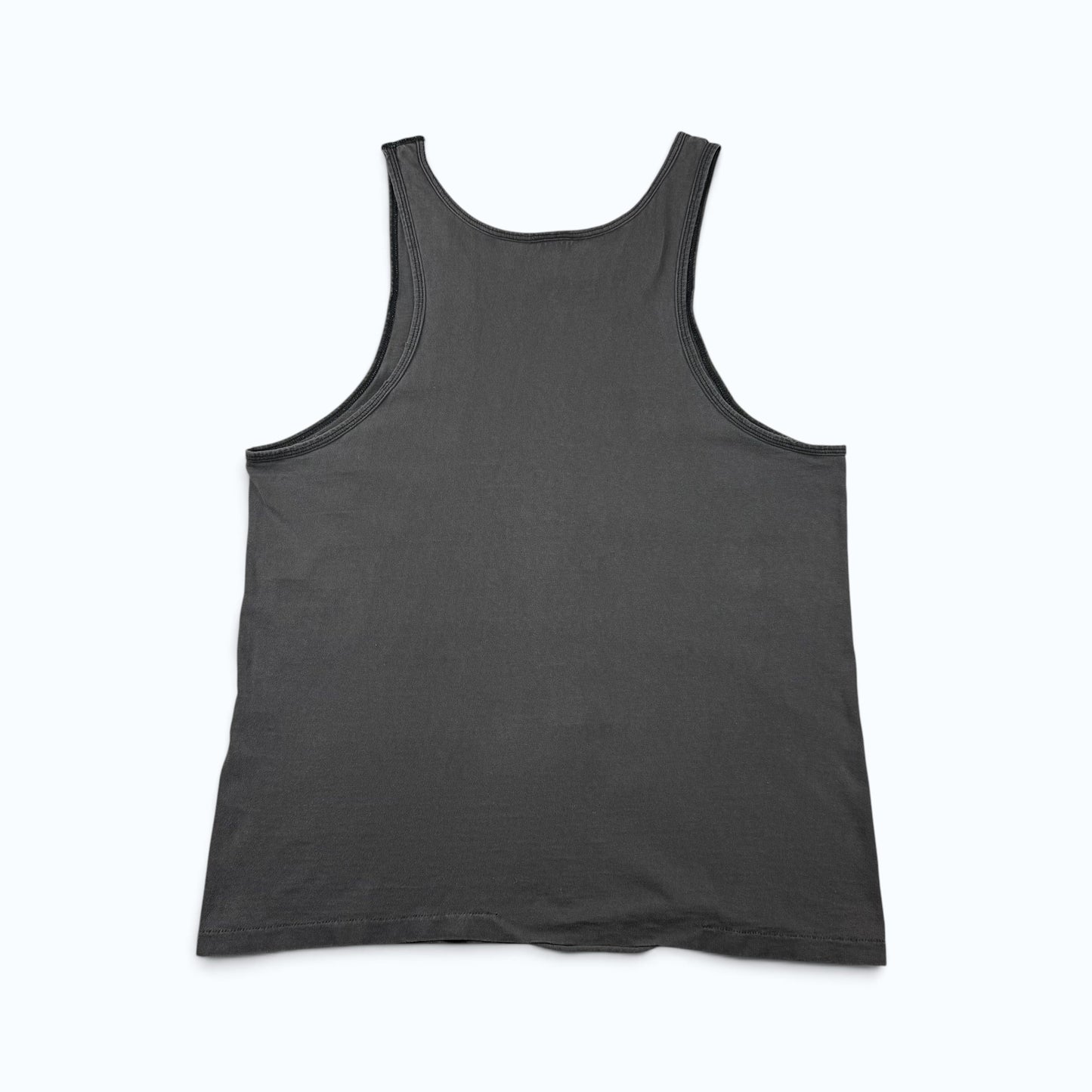 1990s Faded Black Tank Top by Gap