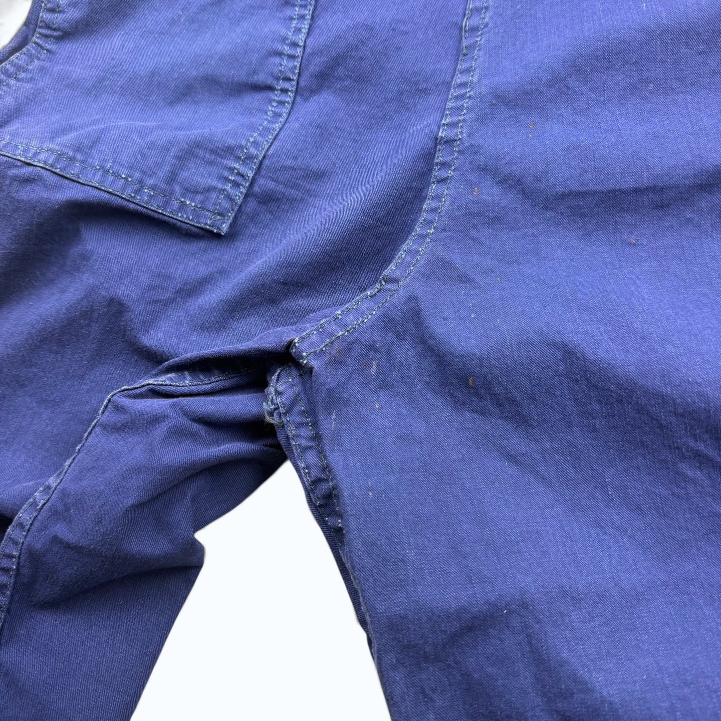 1930s Bilt-Well French Blue Cotton Overalls