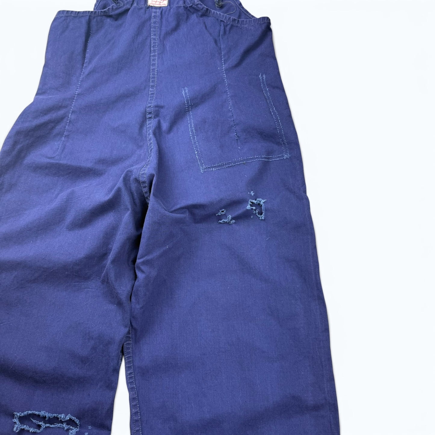 1930s Bilt-Well French Blue Cotton Overalls