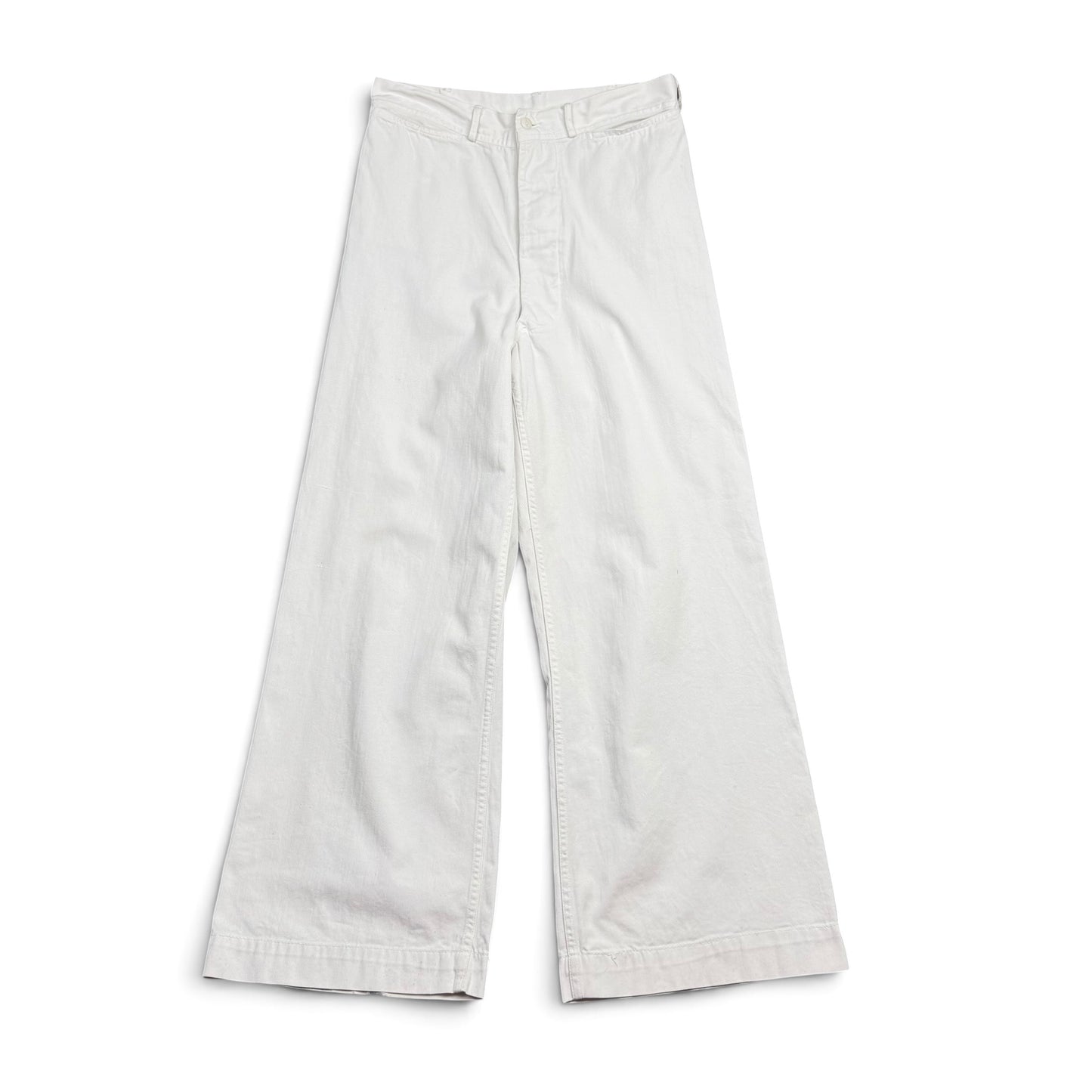 1940s White U.S. Navy Pants