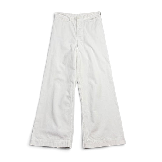1940s White U.S. Navy Pants