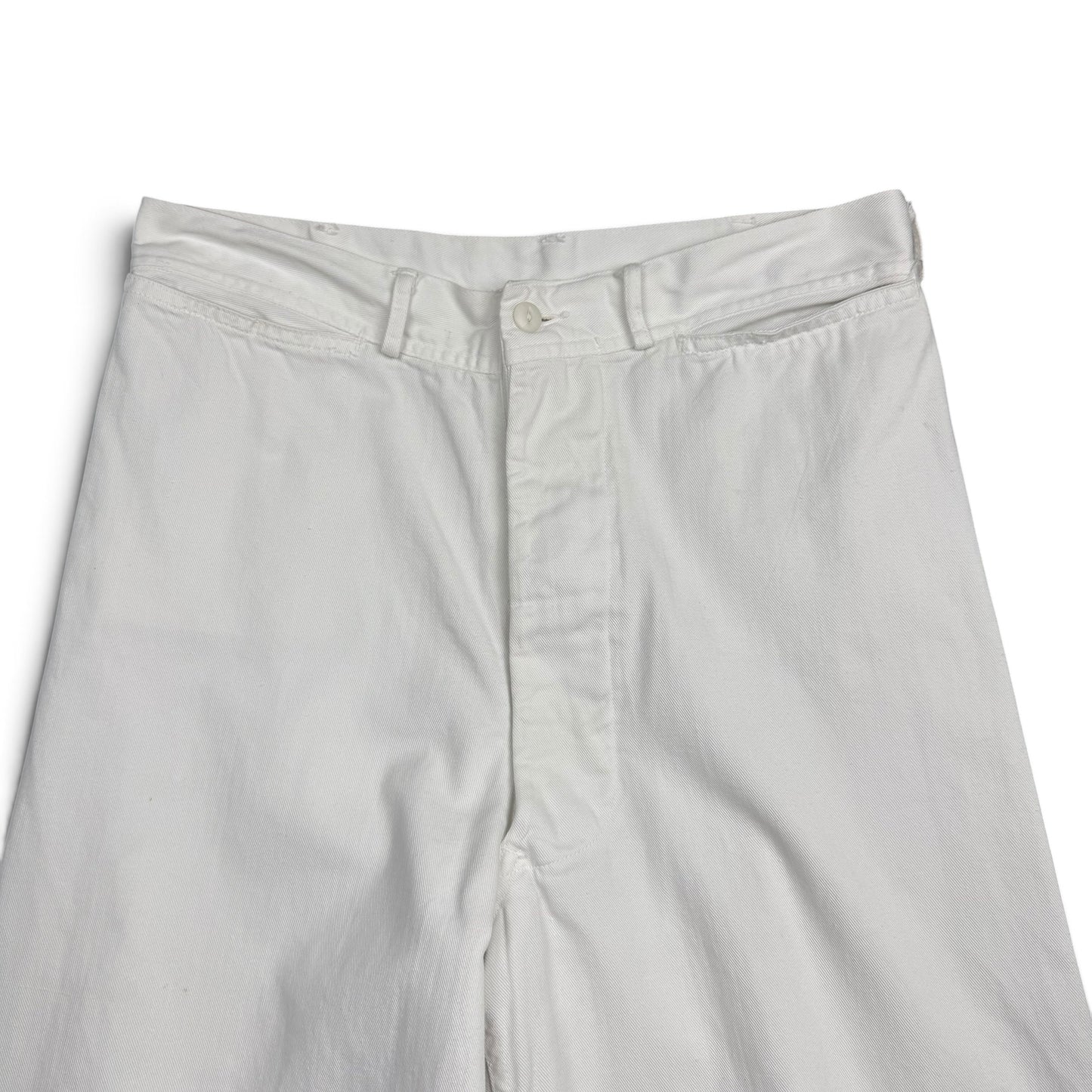 1940s White U.S. Navy Pants