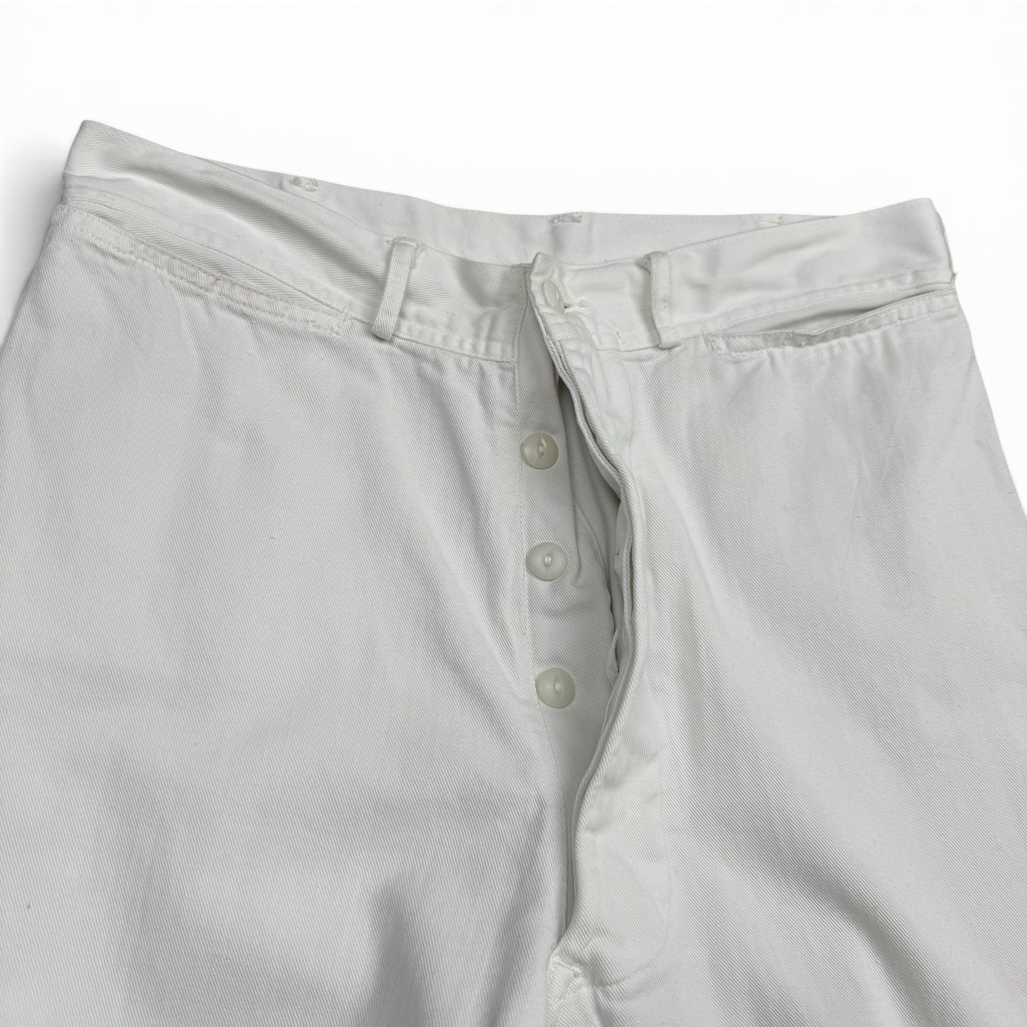 1940s White U.S. Navy Pants