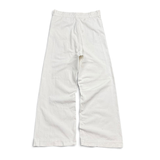 1940s White U.S. Navy Pants
