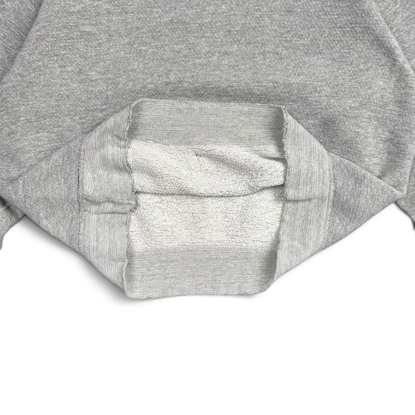 1960s Distressed Grey Raglan Sweatshirt - DCQL