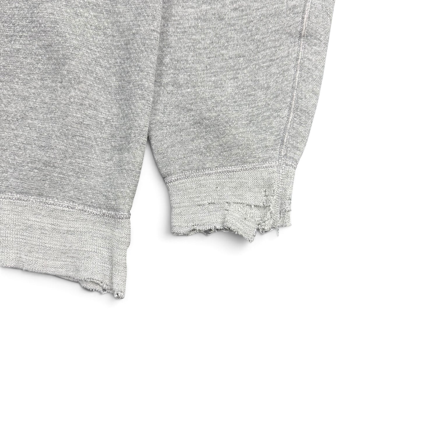 1960s Distressed Grey Raglan Sweatshirt - DCQL