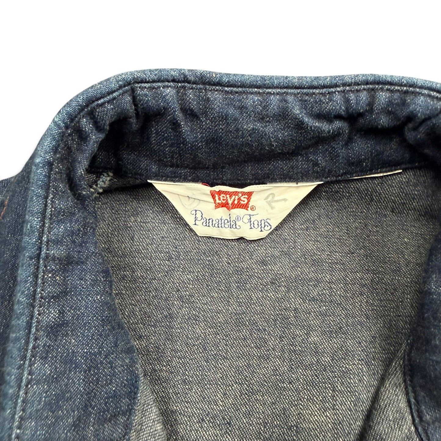 1970s Levis Orange Tab Denim Shirt Jacket