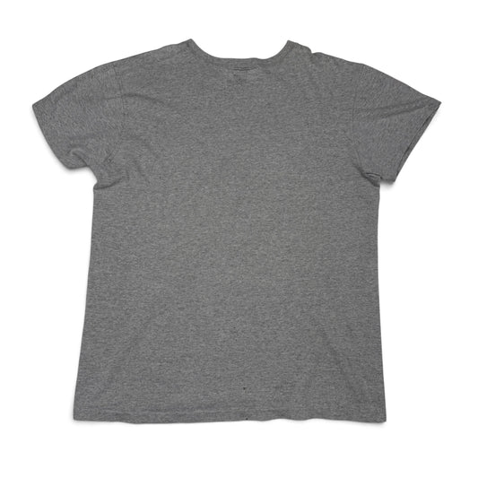 T-shirt teinté de peinture noire vierge des années 00