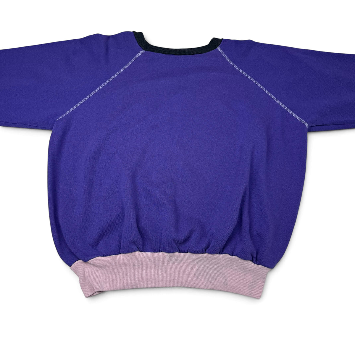 1970s Tri-Tone Deep Purple Raglan Sweatshirt