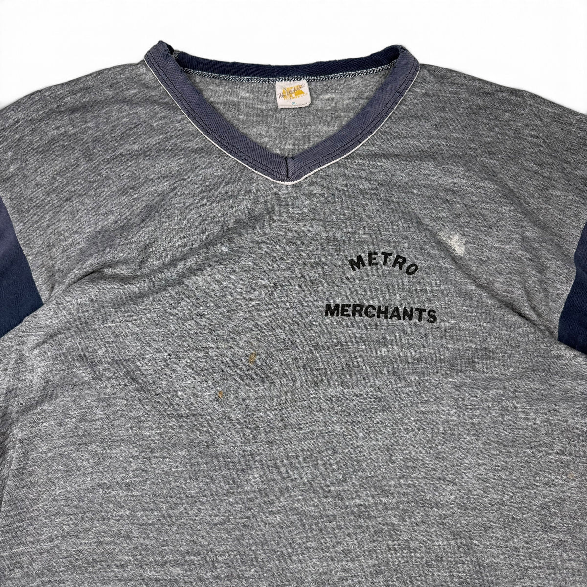 1970s Distressed Metro Merchants Russell T Shirt