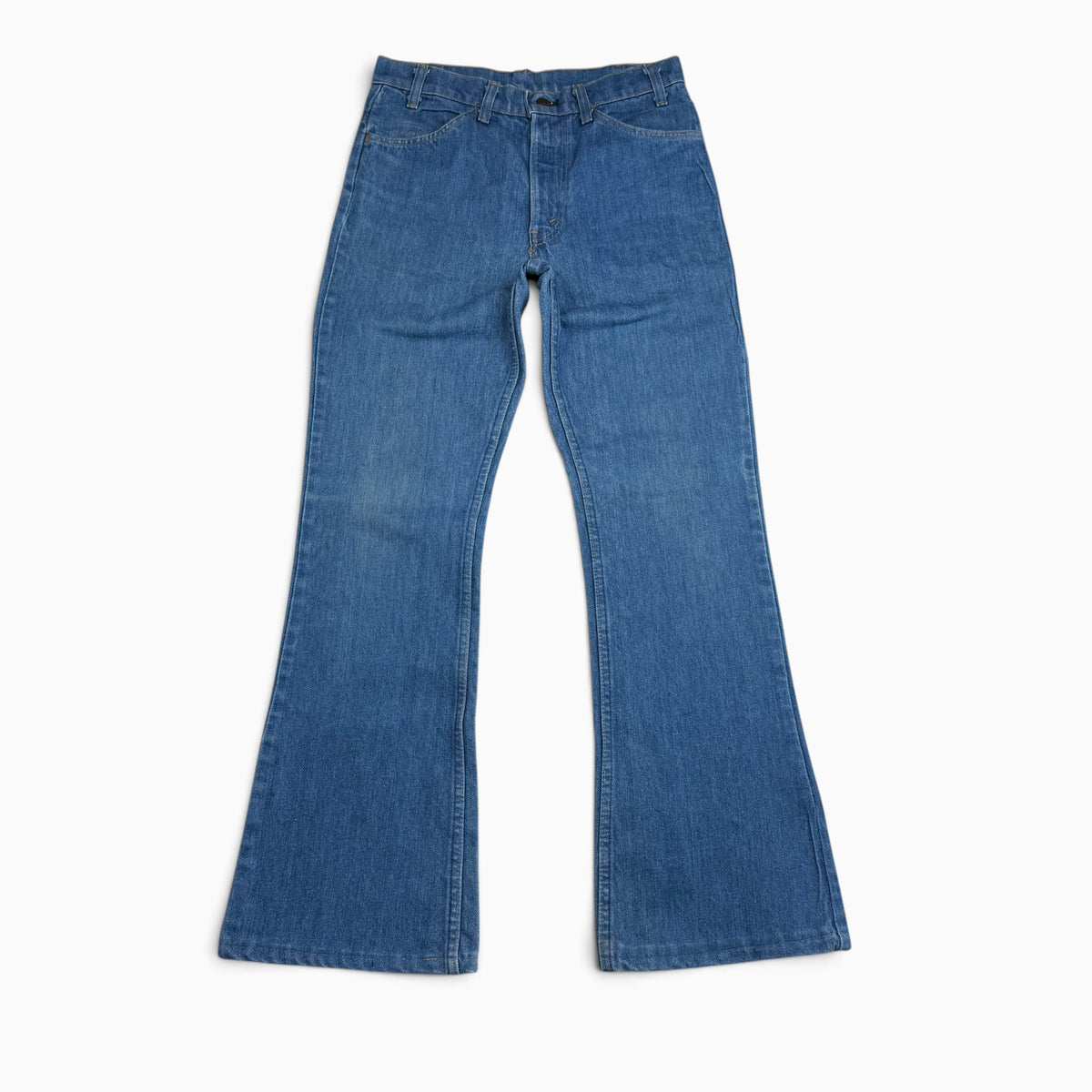 1970s Levis Orange Tab Bell Bottom Denim Jeans