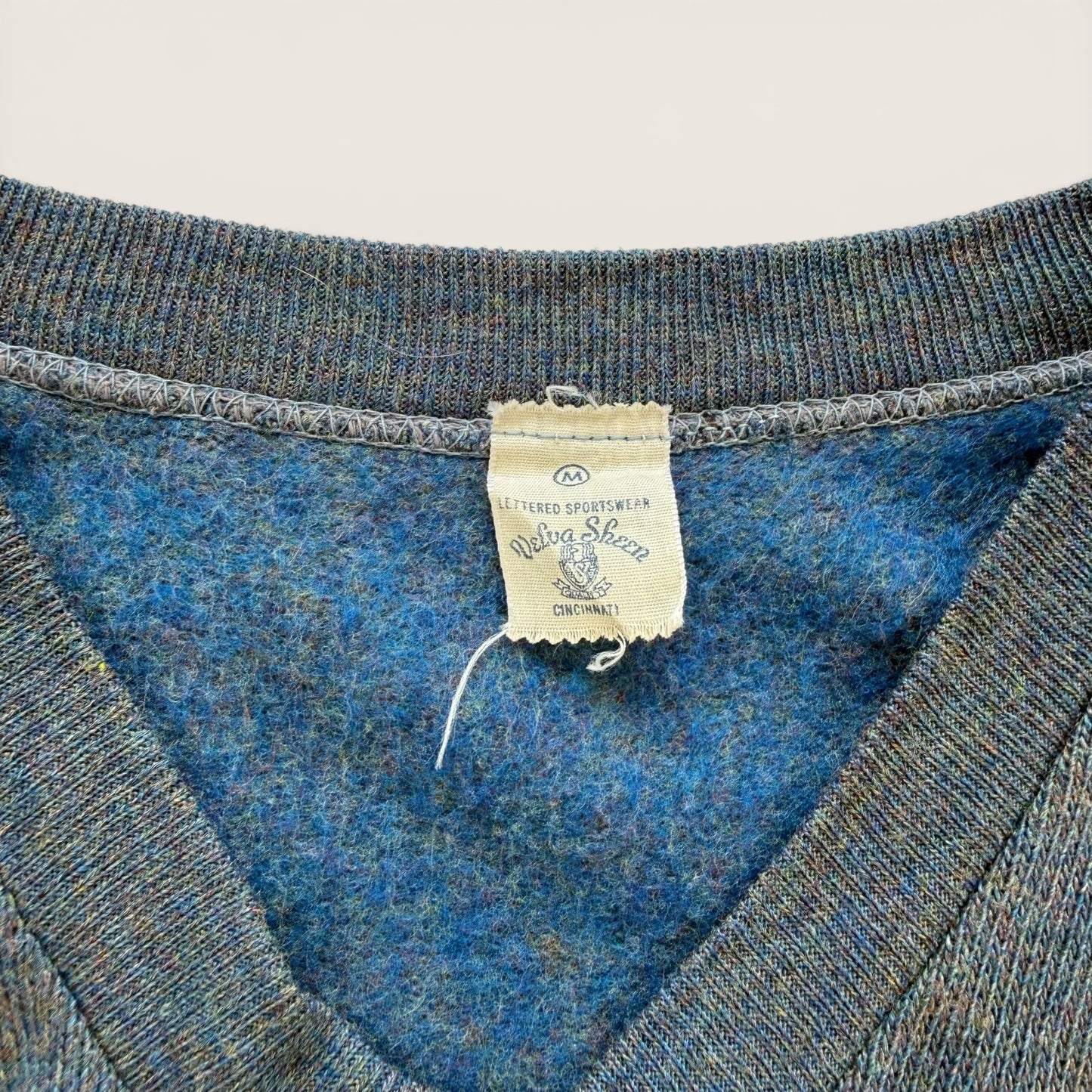 1970s V Neck Sweater