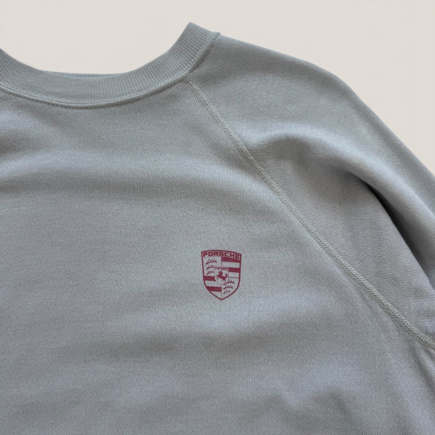 1970s Light Grey Porsche Sweatshirt