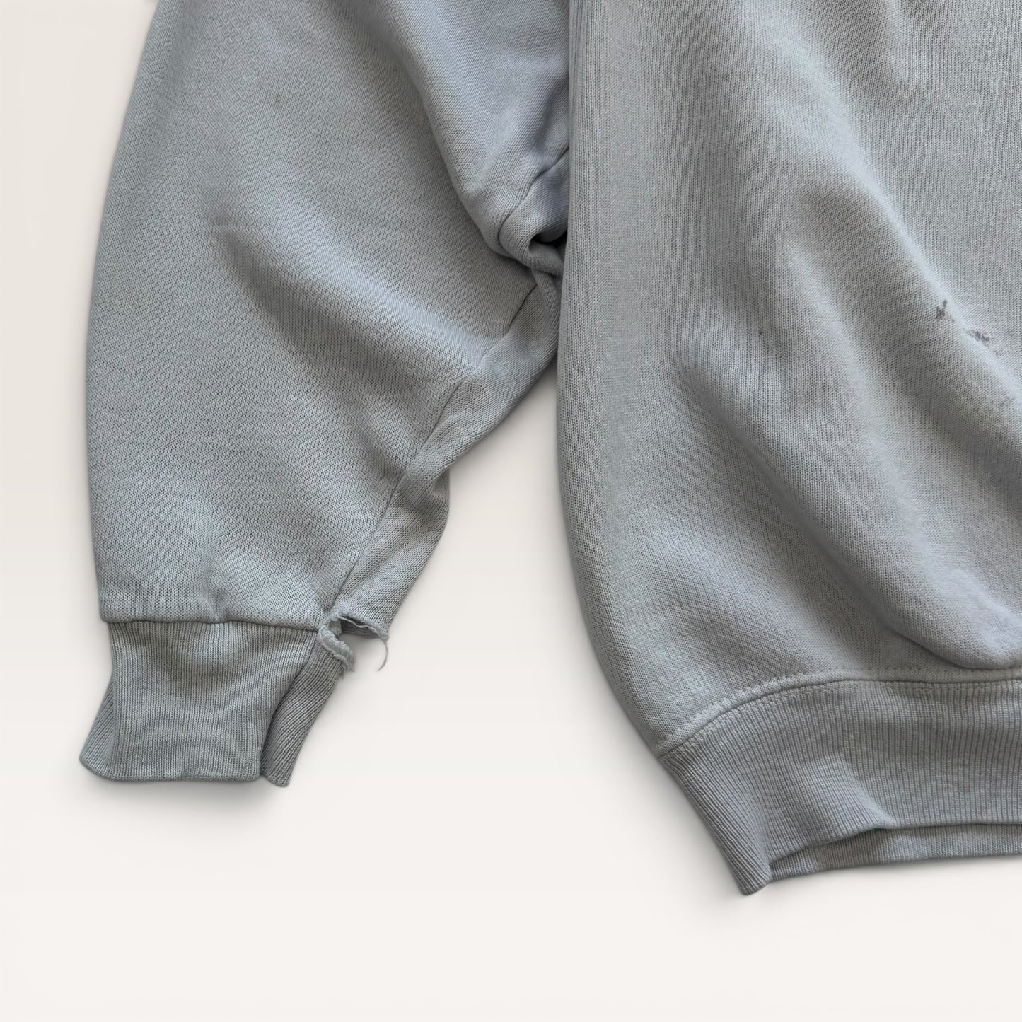 1970s Light Grey Porsche Sweatshirt