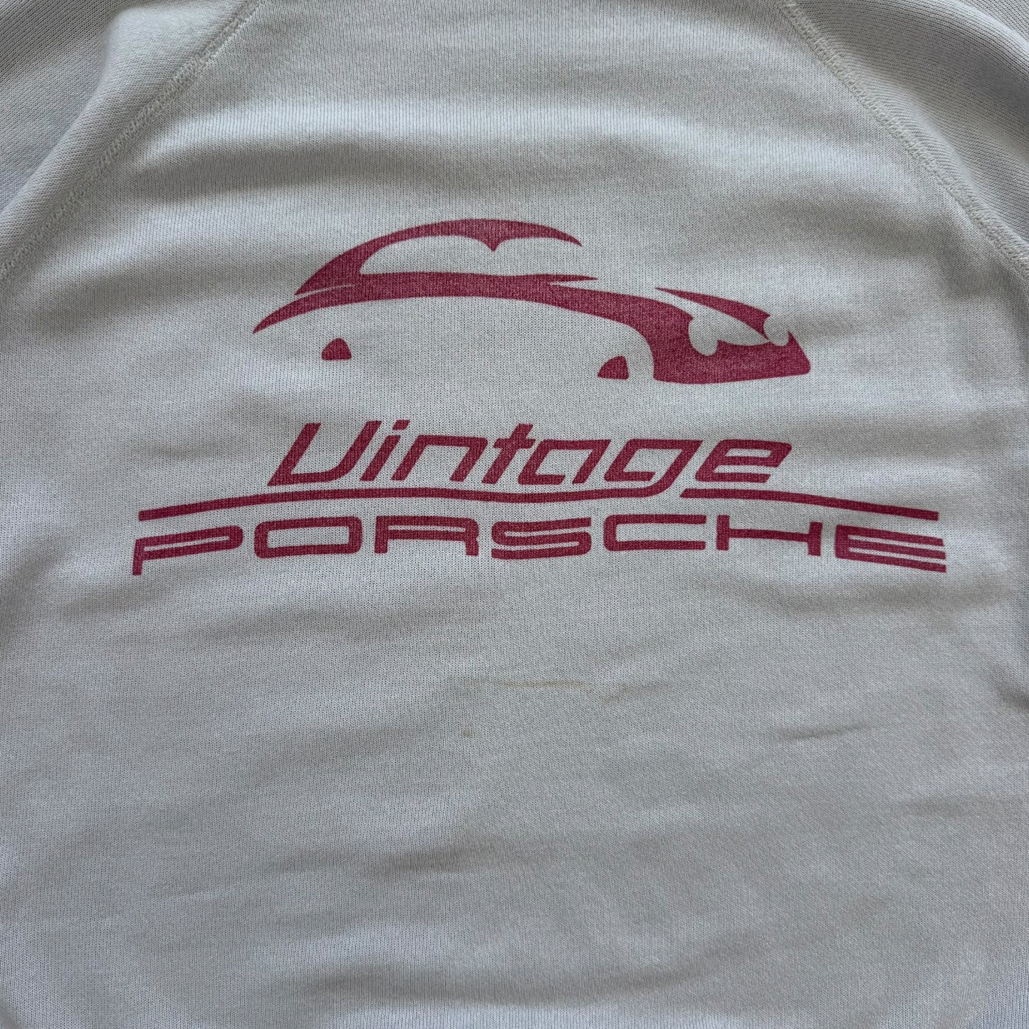 1970s Light Grey Porsche Sweatshirt