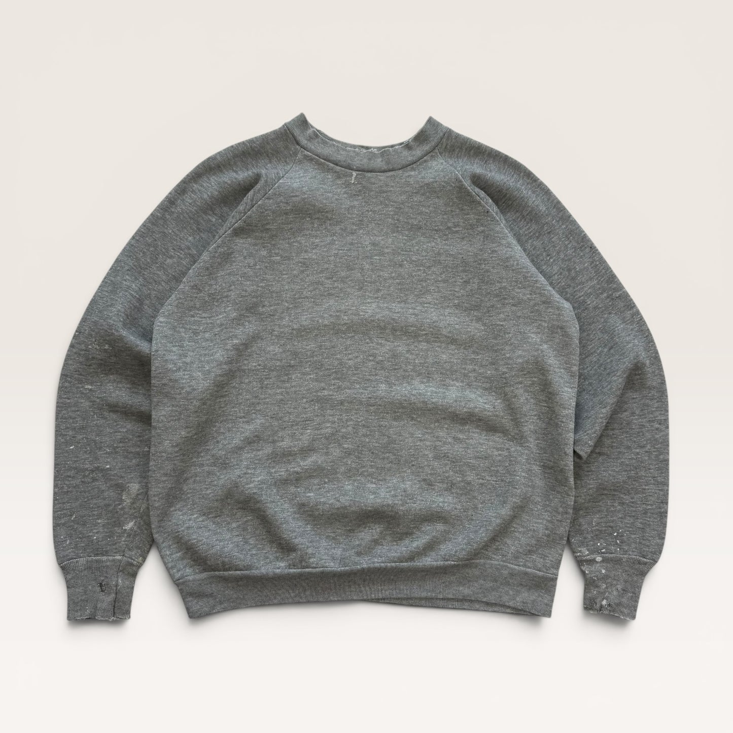 1980s Blank Grey Sweatshirt