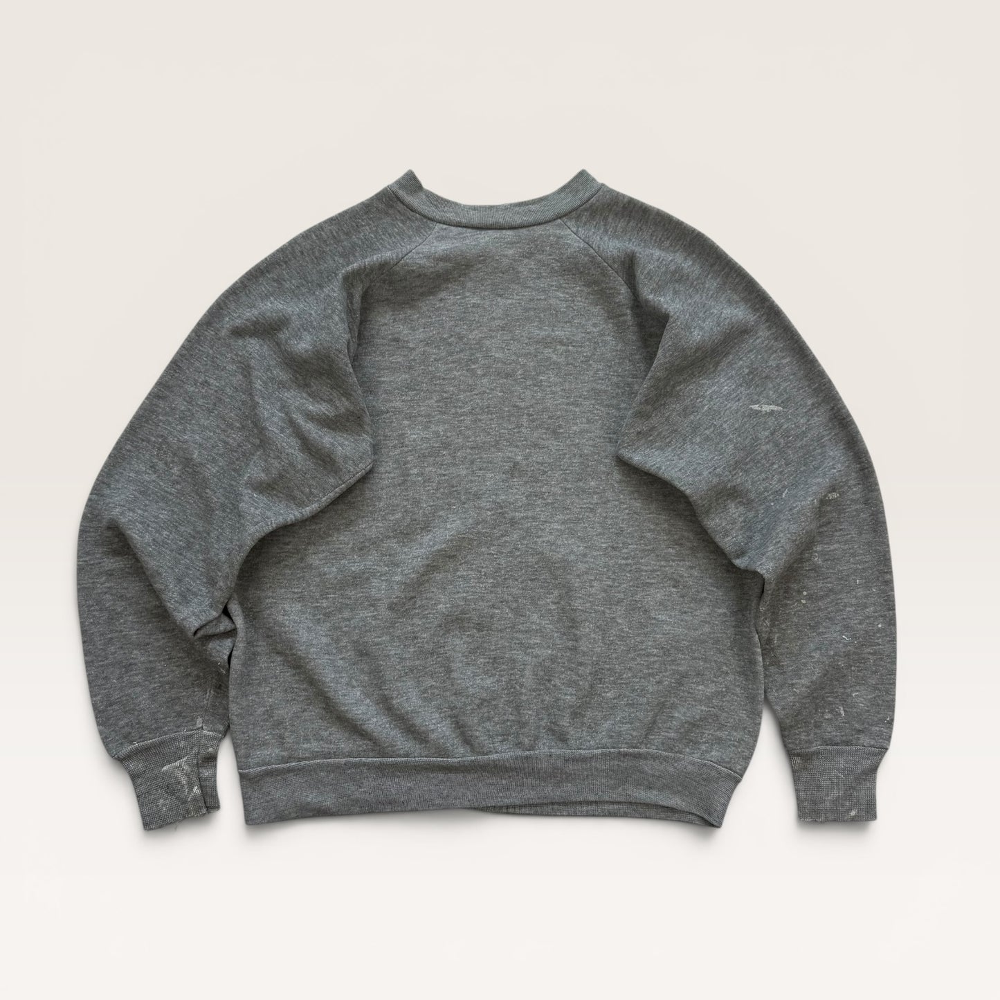 1980s Blank Grey Sweatshirt