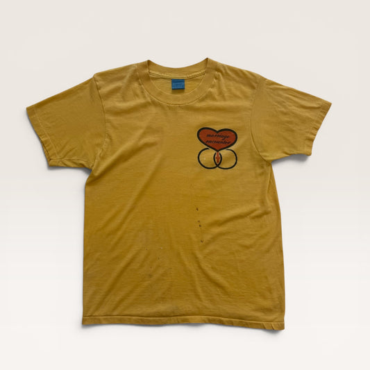 1970s Yellow Marriage Encounter T Shirt
