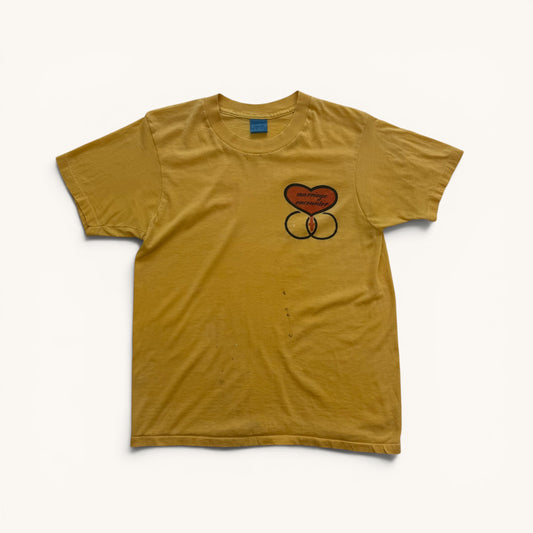 1970s Yellow Marriage Encounter T Shirt