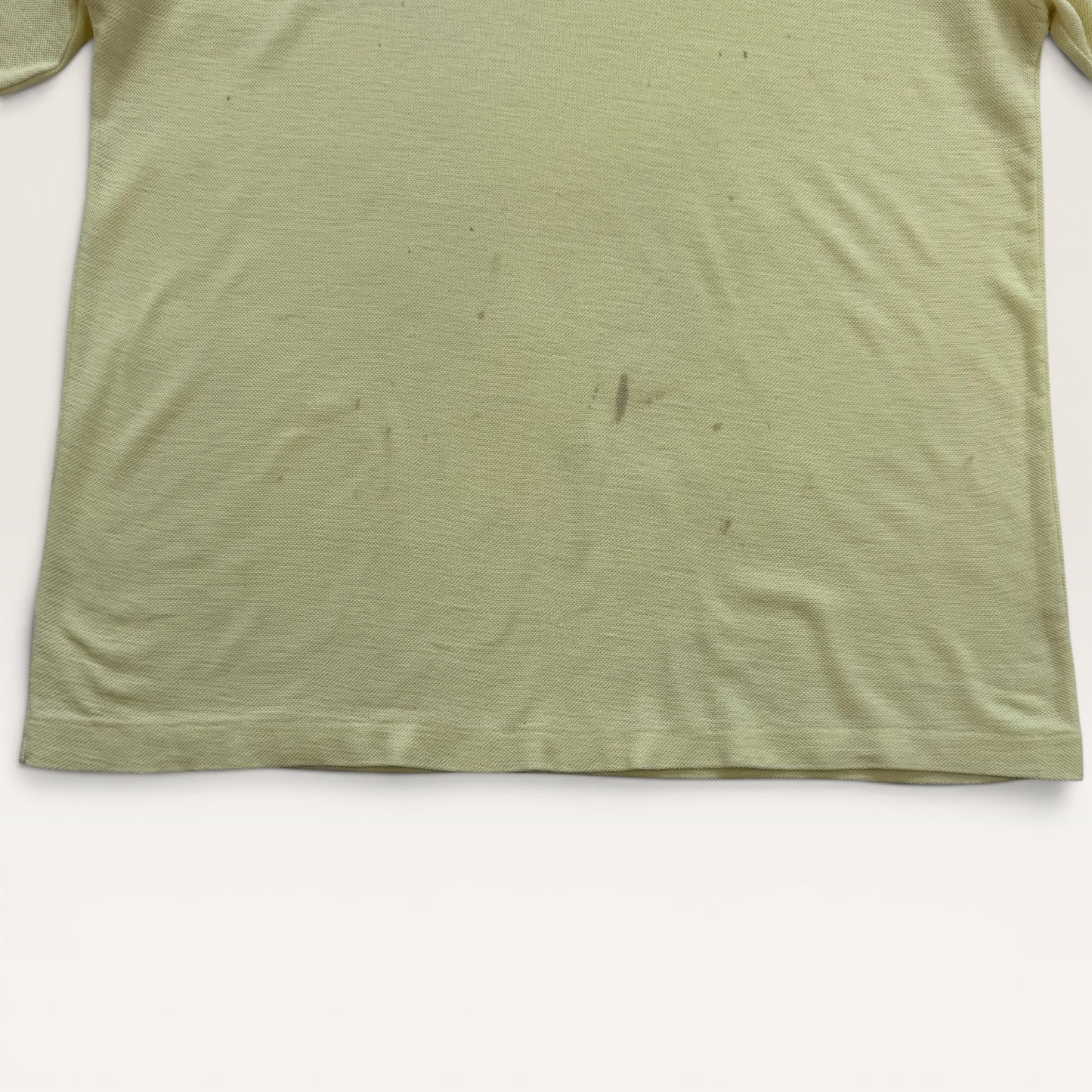 1970s Light Yellow Ringer T Shirt