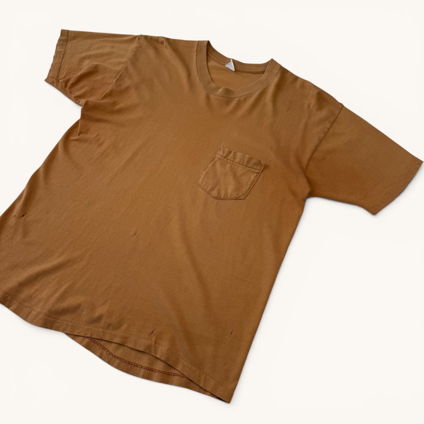1970s Tan Pocket T Shirt