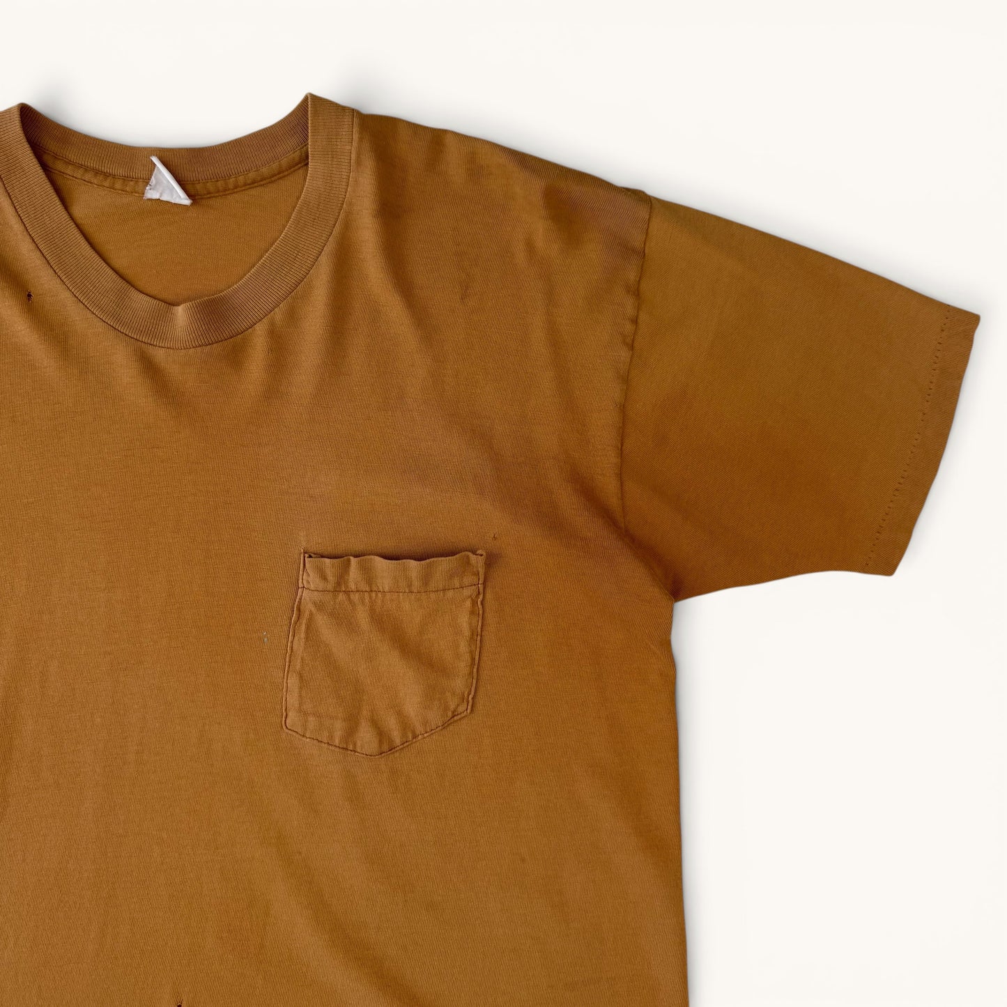1970s Tan Pocket T Shirt