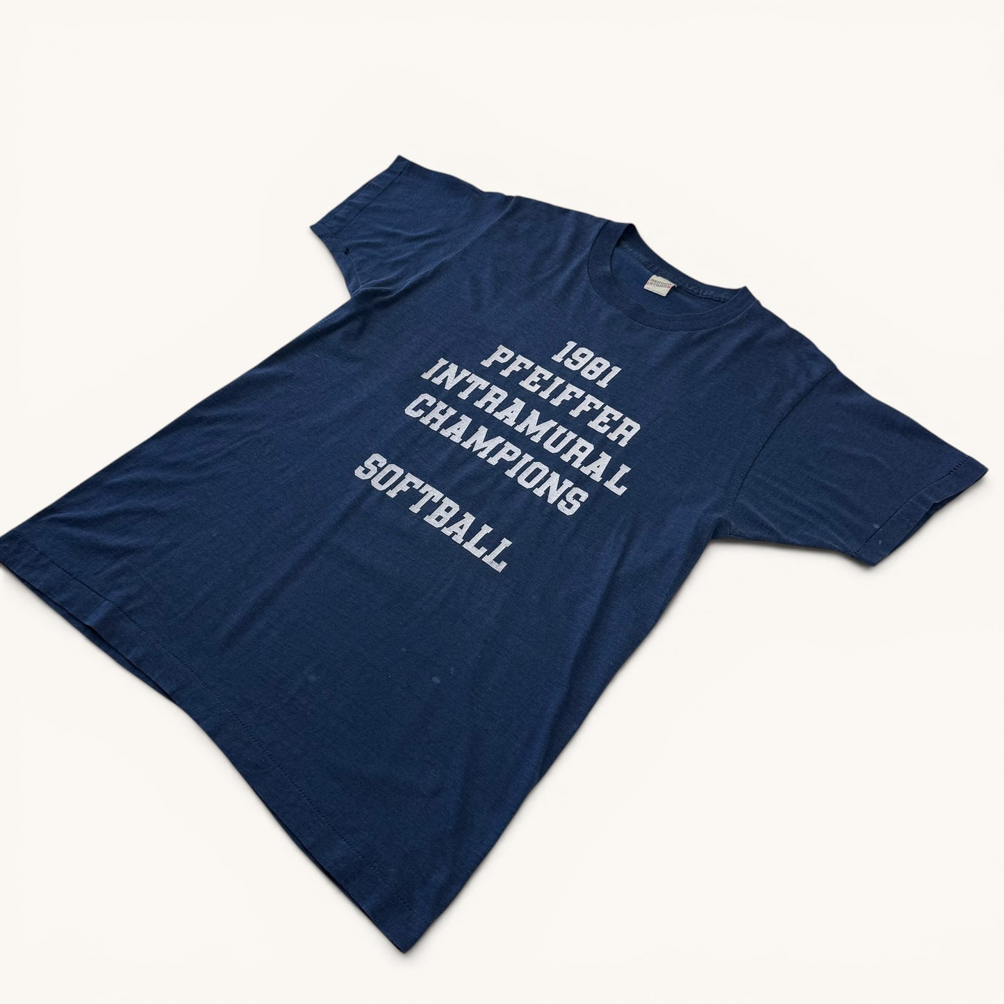 1981 Navy Softball T Shirt