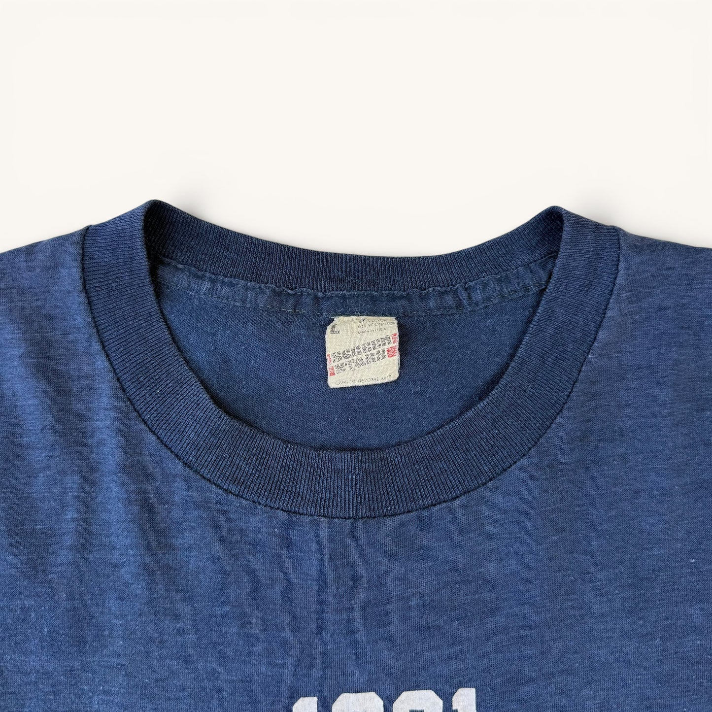 1981 Navy Softball T Shirt