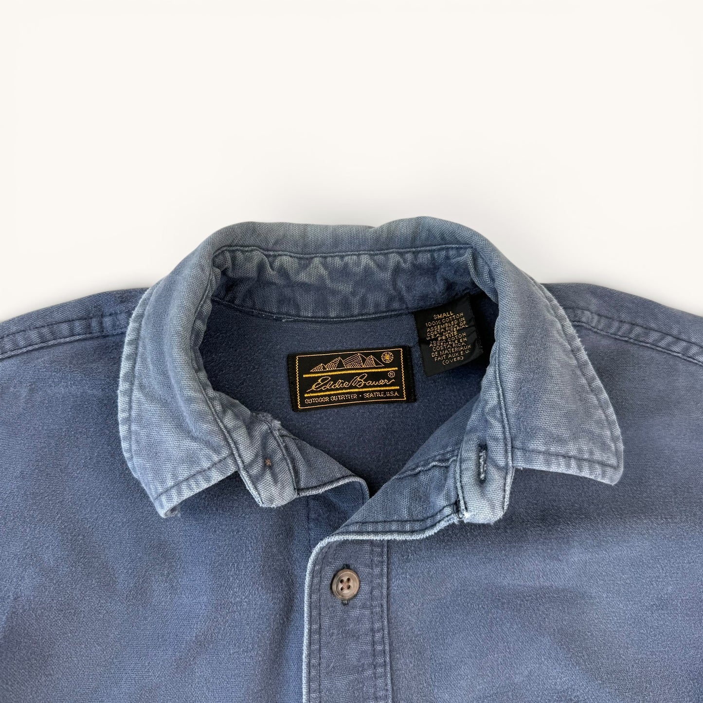 1980s/90s Faded Eddie Bauer Button Up Shirt