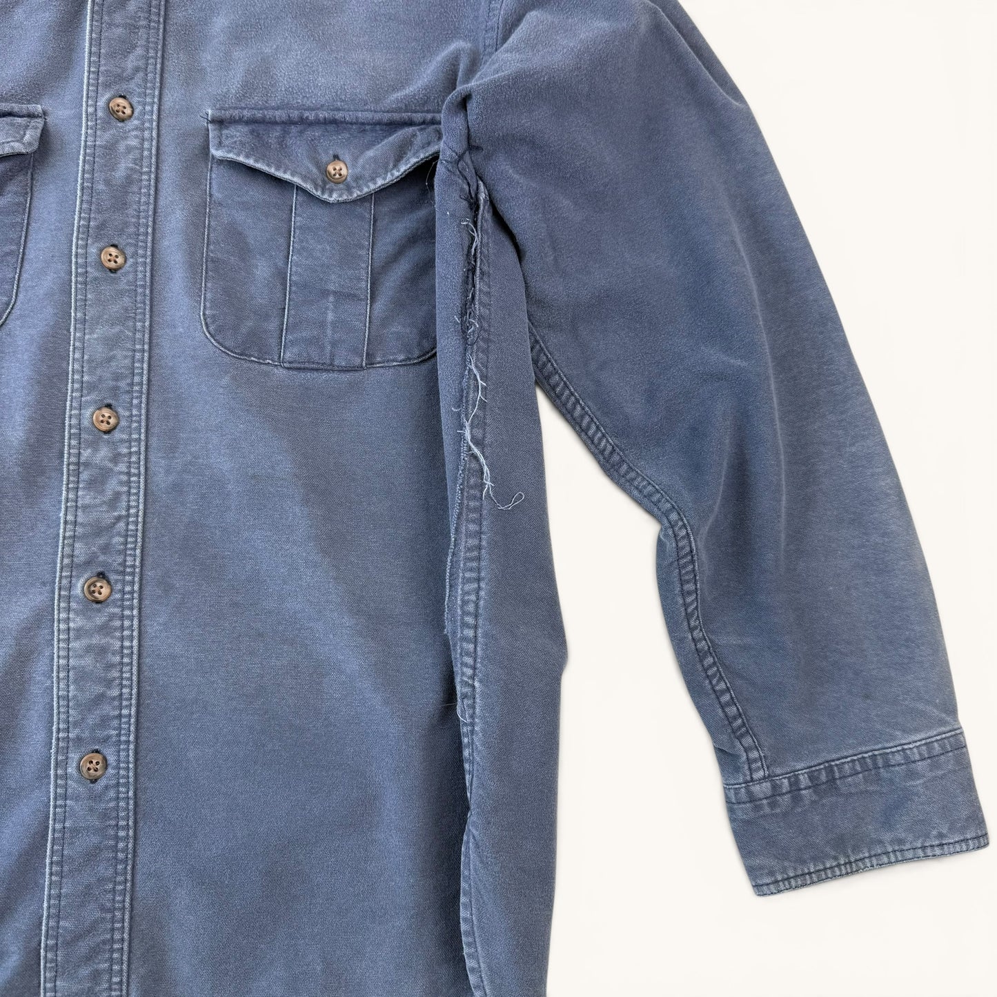 1980s/90s Faded Eddie Bauer Button Up Shirt