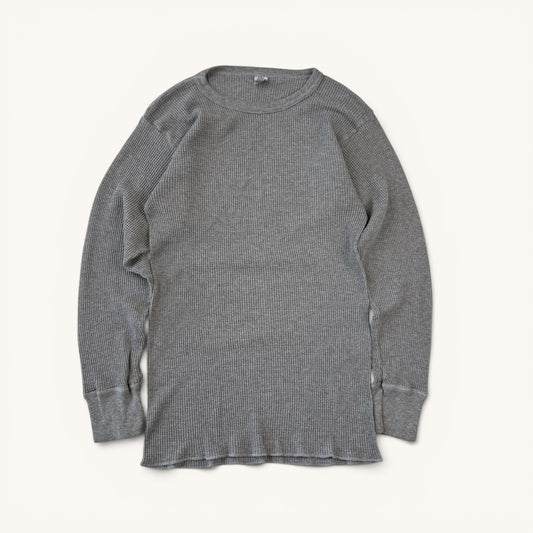 1970s Grey Thermal Shirt